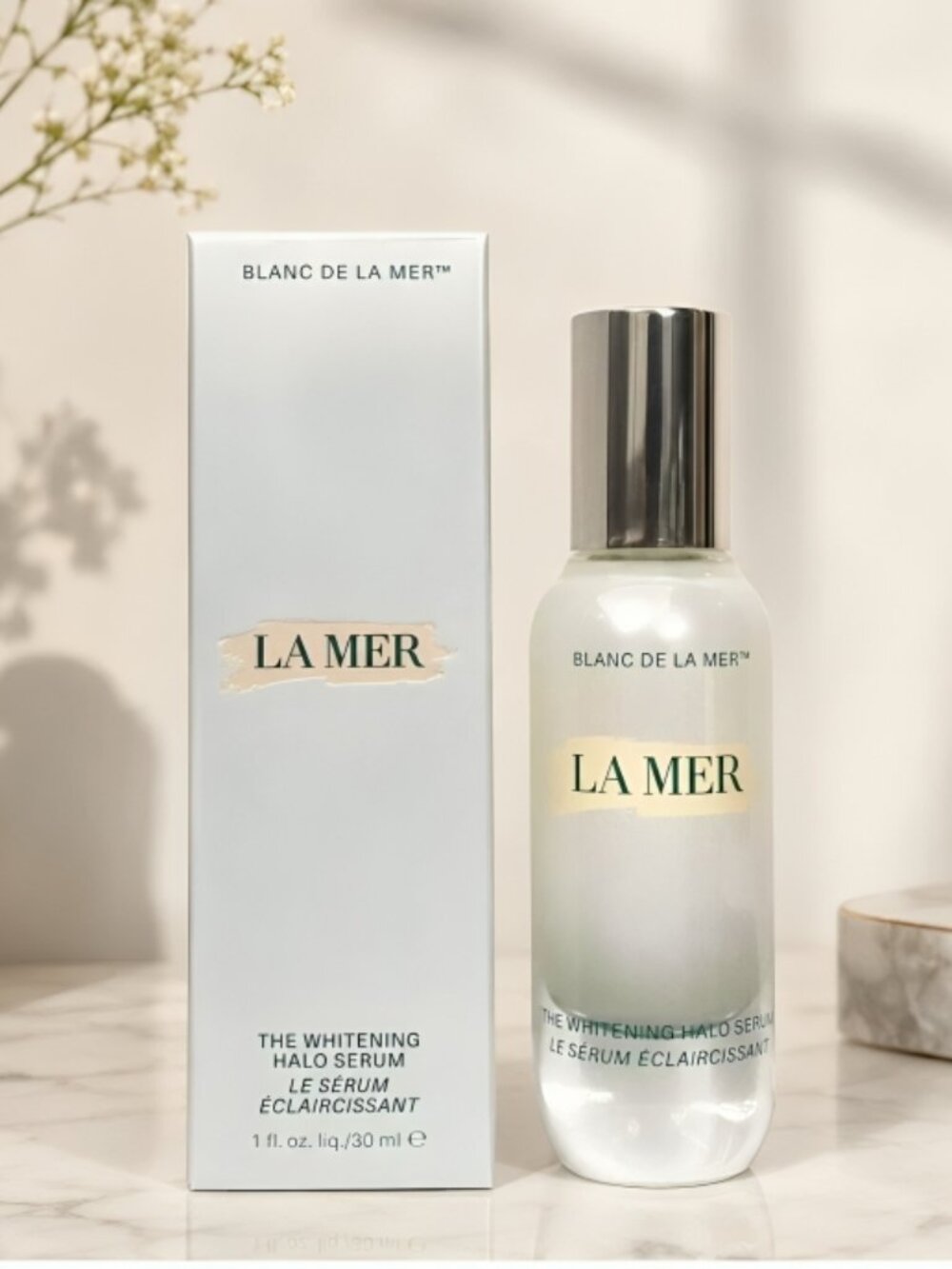 La Mer The NEW Halo Serum Full Size 1 Oz / 30ML Skincare